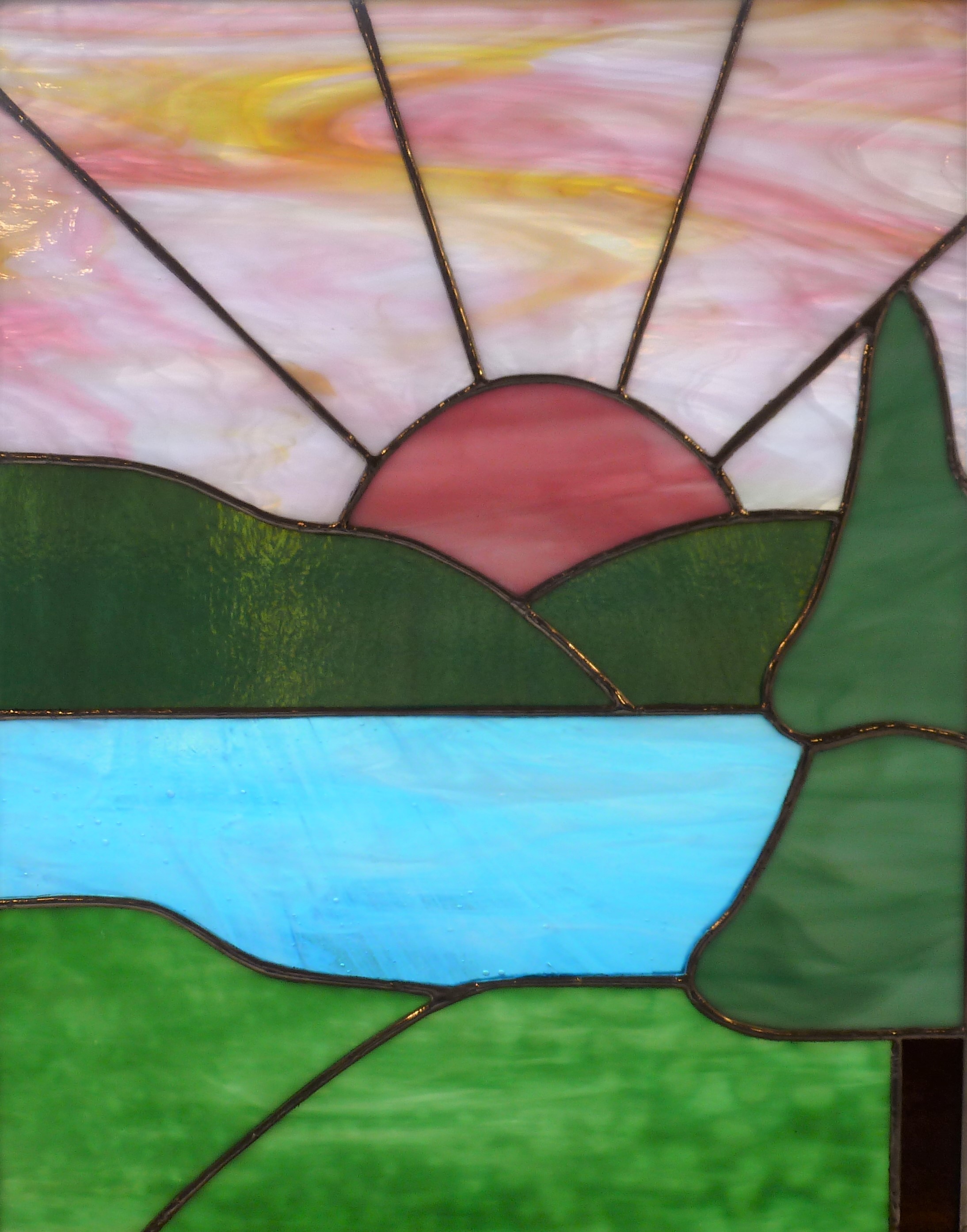 simple stained glass patterns for beginners